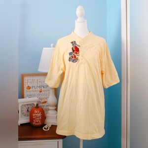 Vintage Disney lady and the tramp Henley shirt